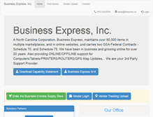 Tablet Screenshot of bexpress.us